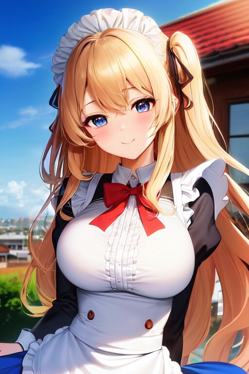 メイドナミちゃんと道端談話