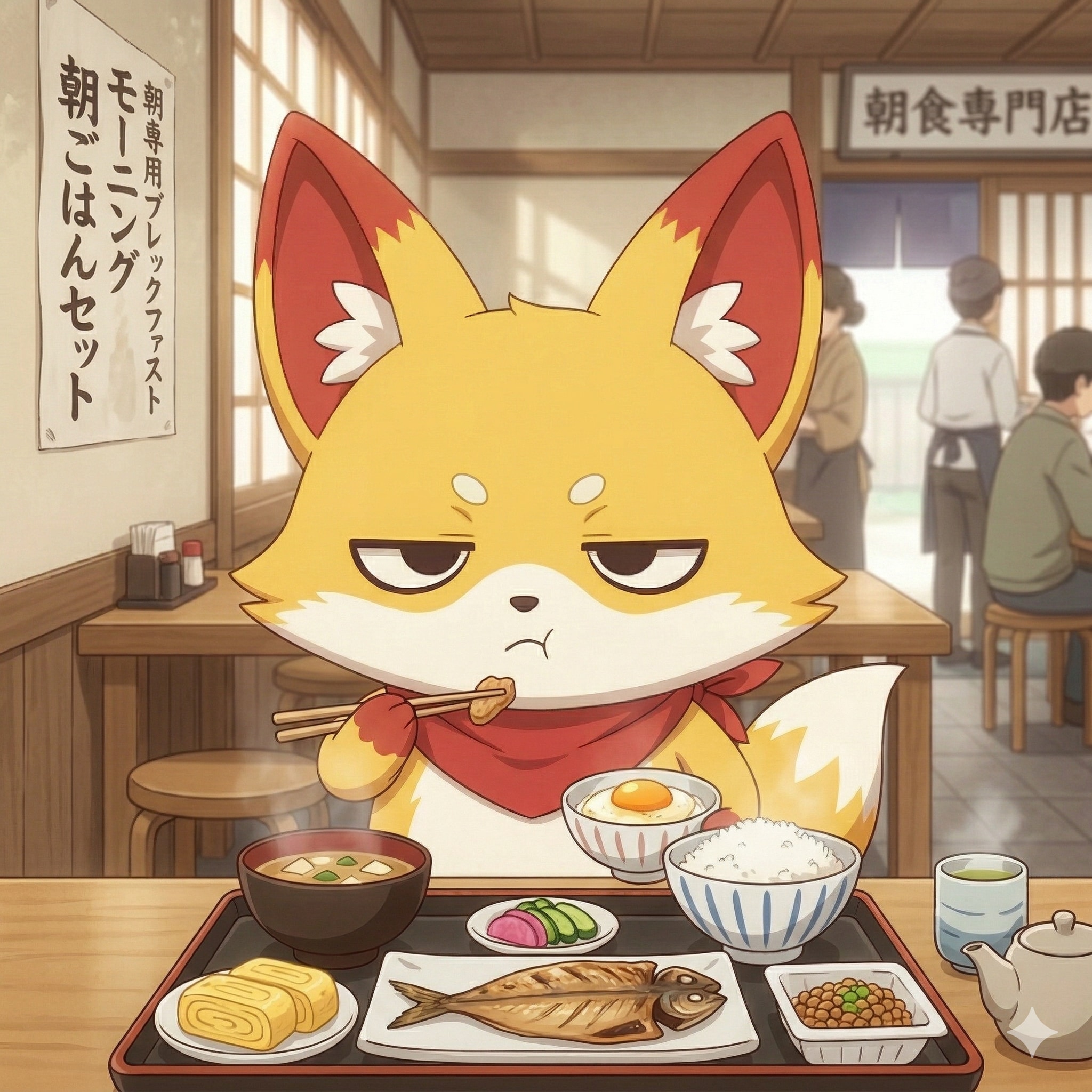 全部盛り朝定食。 | の人気AIイラスト・グラビア