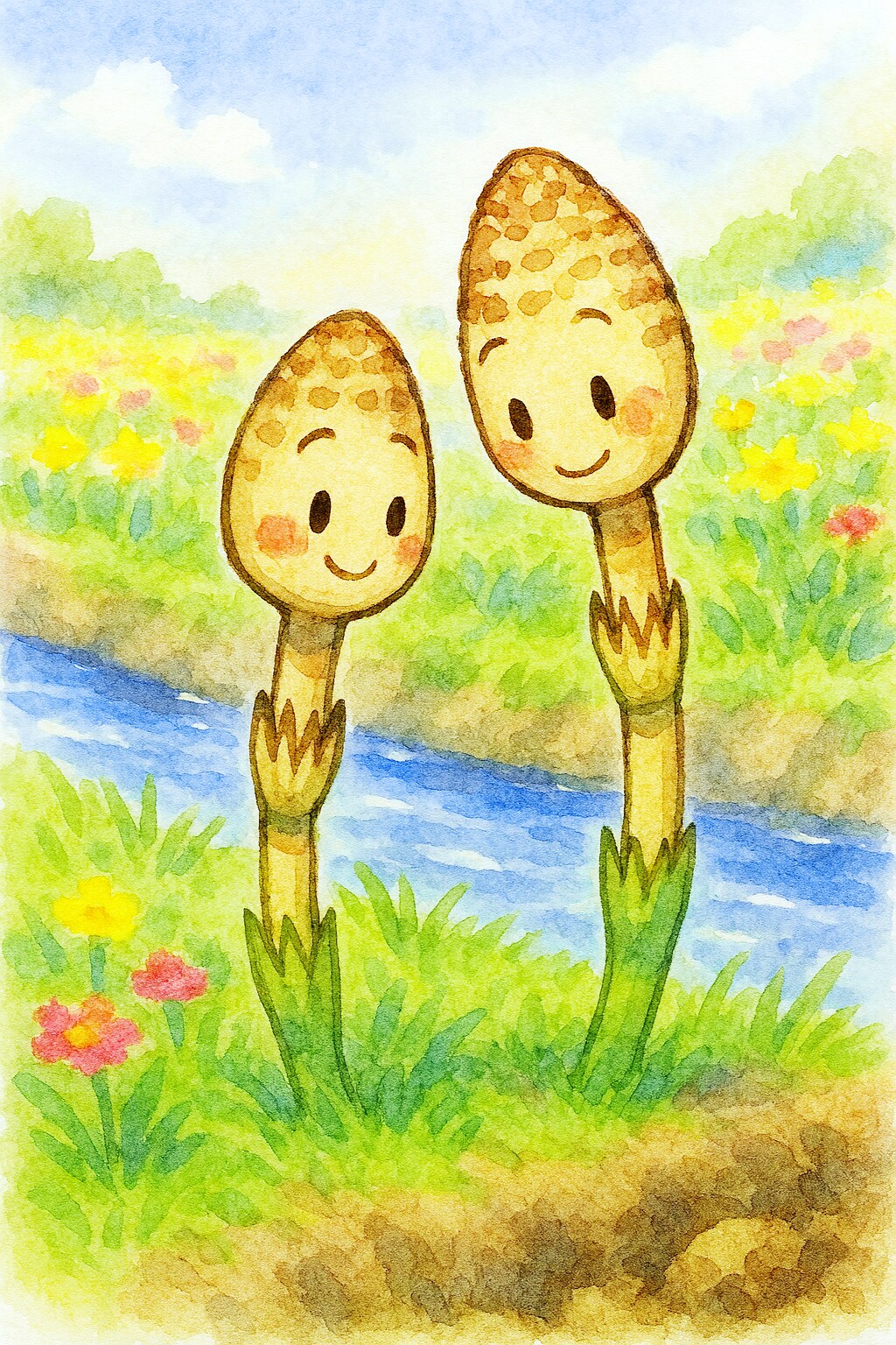 土筆カップル | の人気AIイラスト・グラビア