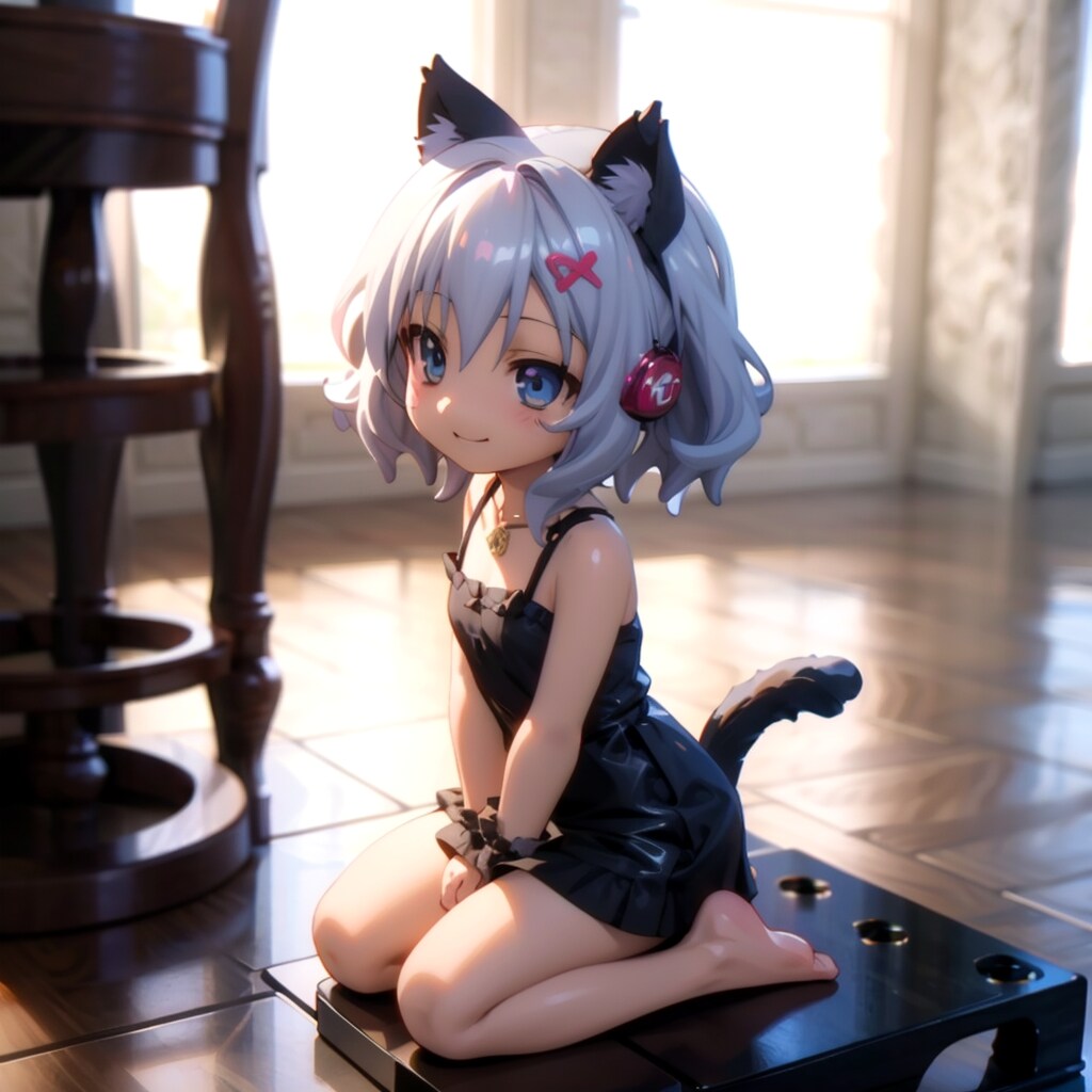 ねこみみちびフィギュア