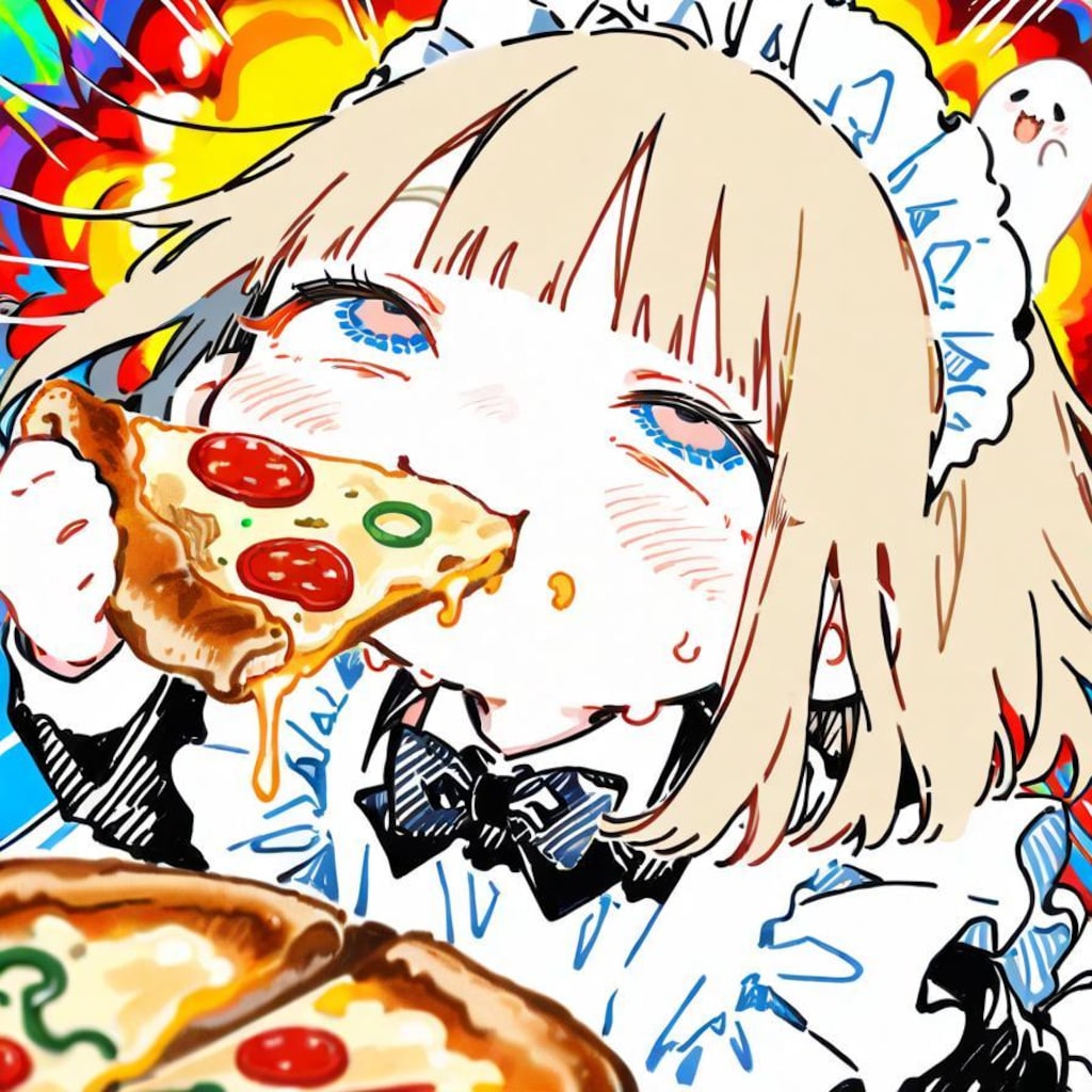 久々に、真面目に、おピッツァ爆発をキメる🍕💥💥💥
