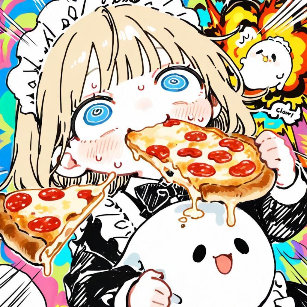 久々に、真面目に、おピッツァ爆発をキメる🍕💥💥💥