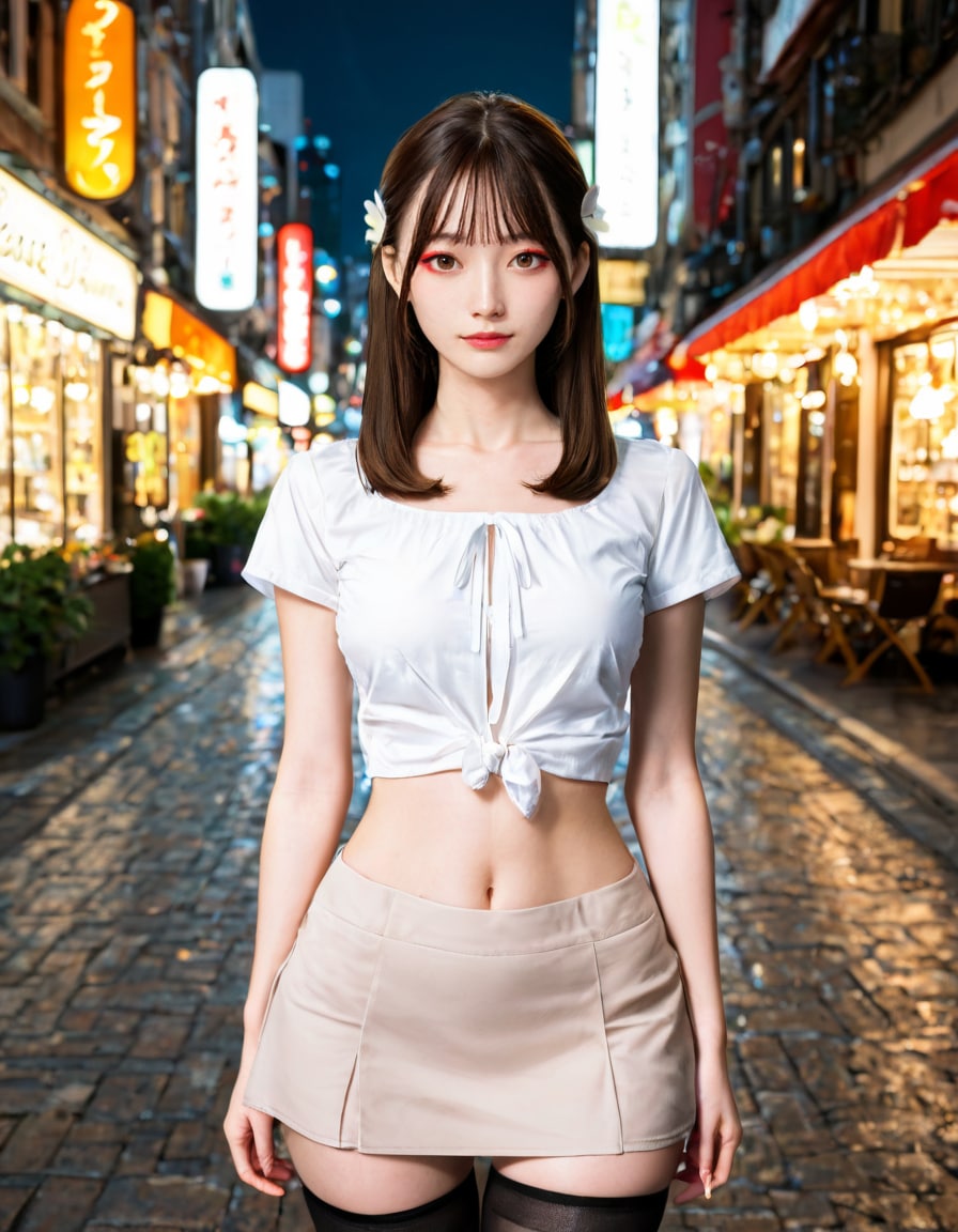 夜の街角