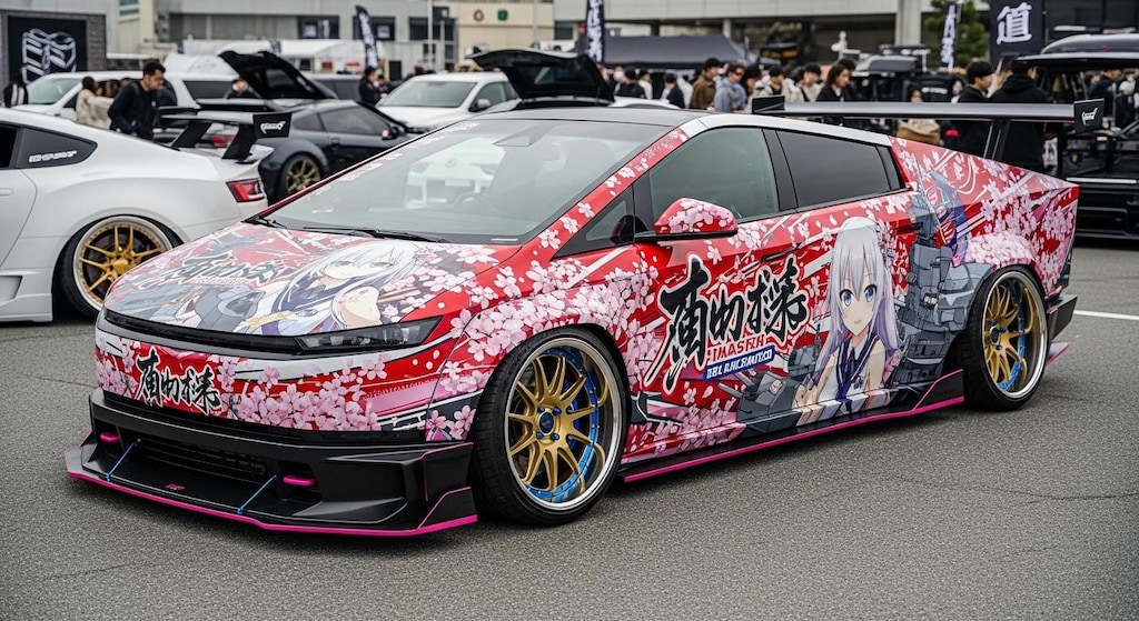 テスラサイバートラック艦これ痛車