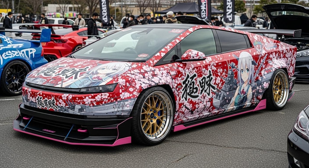 テスラサイバートラック艦これ痛車