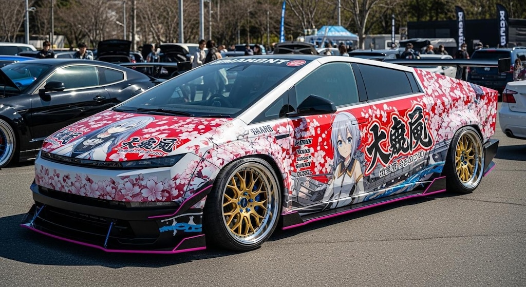 テスラサイバートラック艦これ痛車