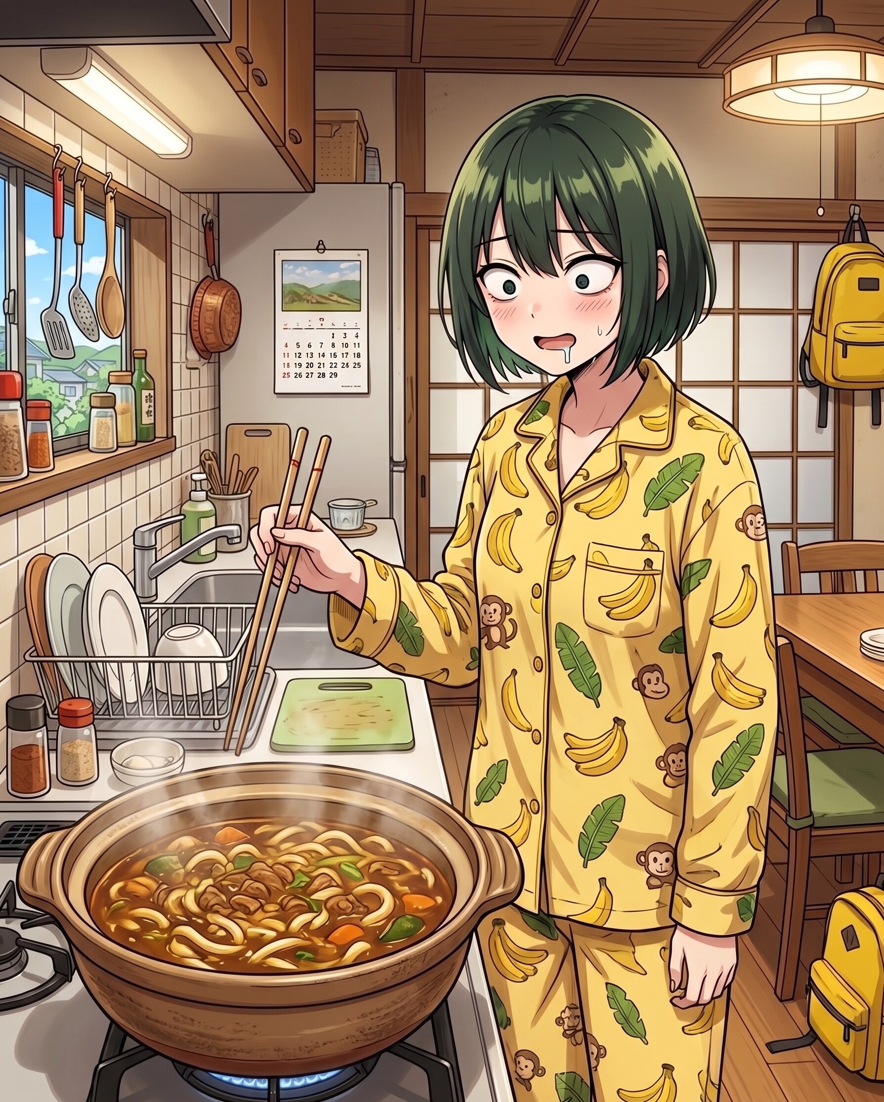 カレーうどんだよ | の人気AIイラスト・グラビア