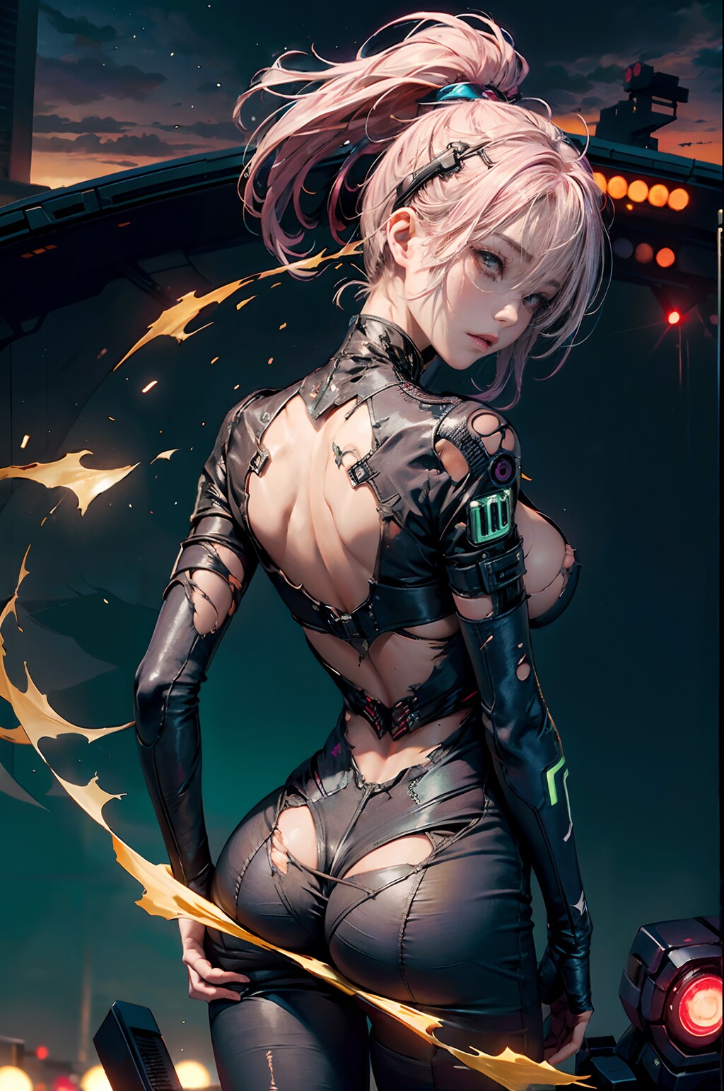 cyberpank lady -ALTERNATIVE-IV