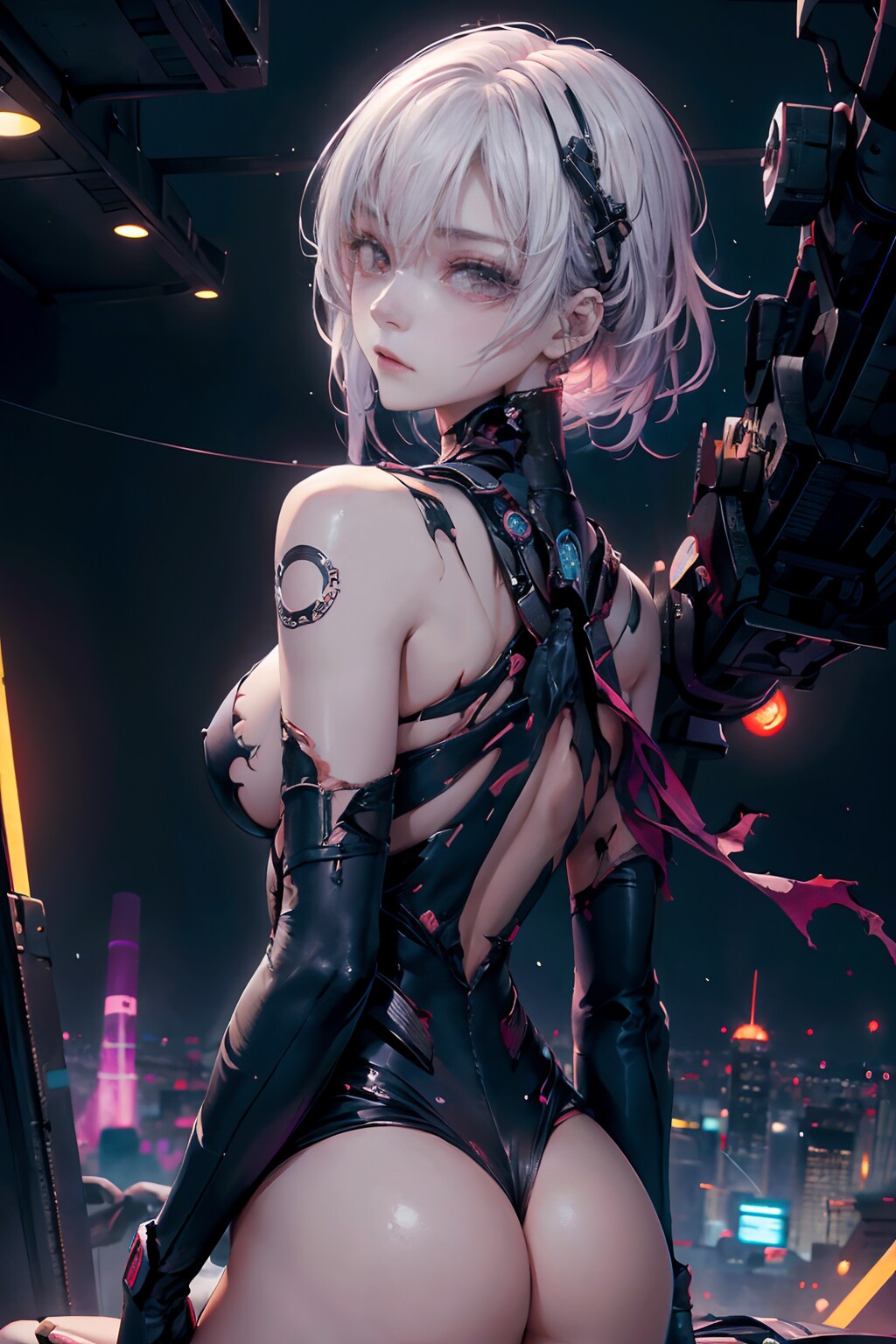 cyberpank lady -ALTERNATIVE-IV