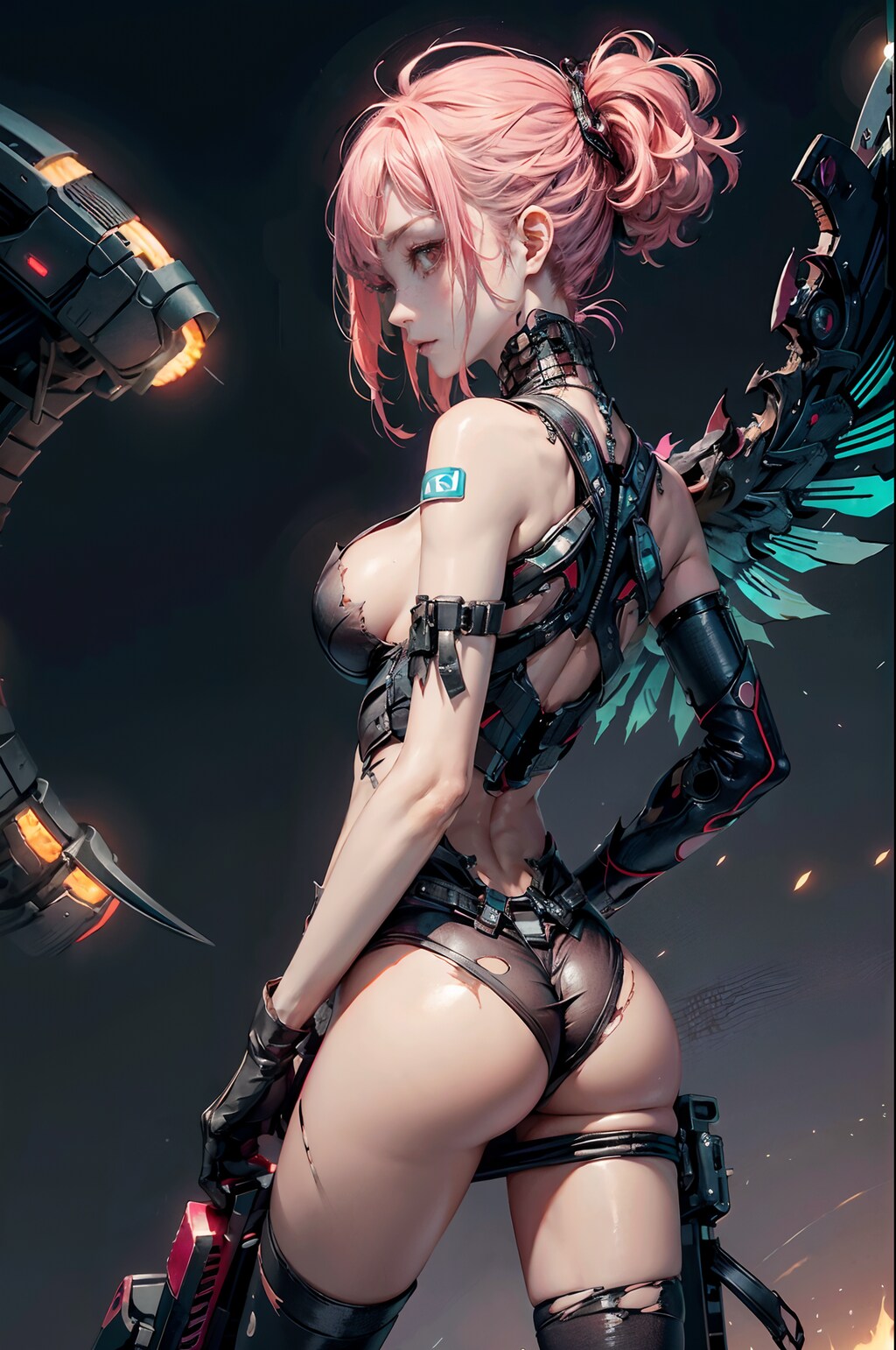 cyberpank lady -ALTERNATIVE-IV