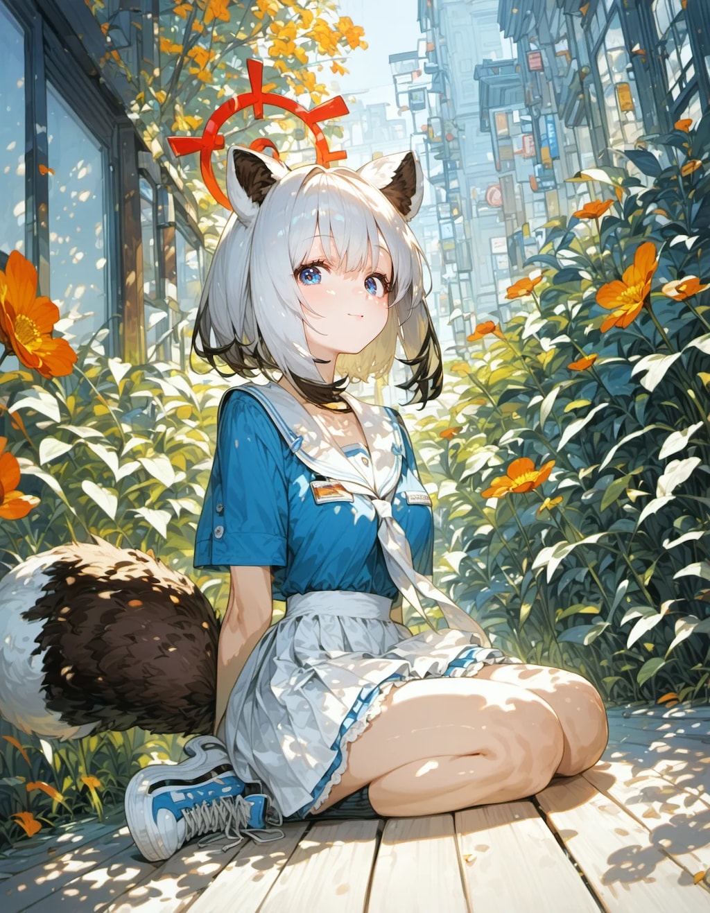 Halo in the Concrete Meadow