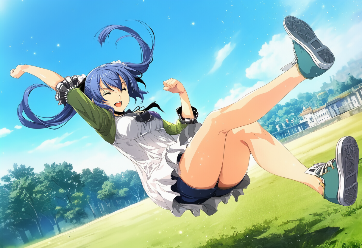 [告知]ジャンプ！ | の人気AIイラスト・グラビア