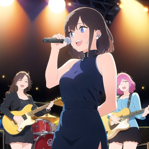 ライブシーン② | の人気AIイラスト・グラビア