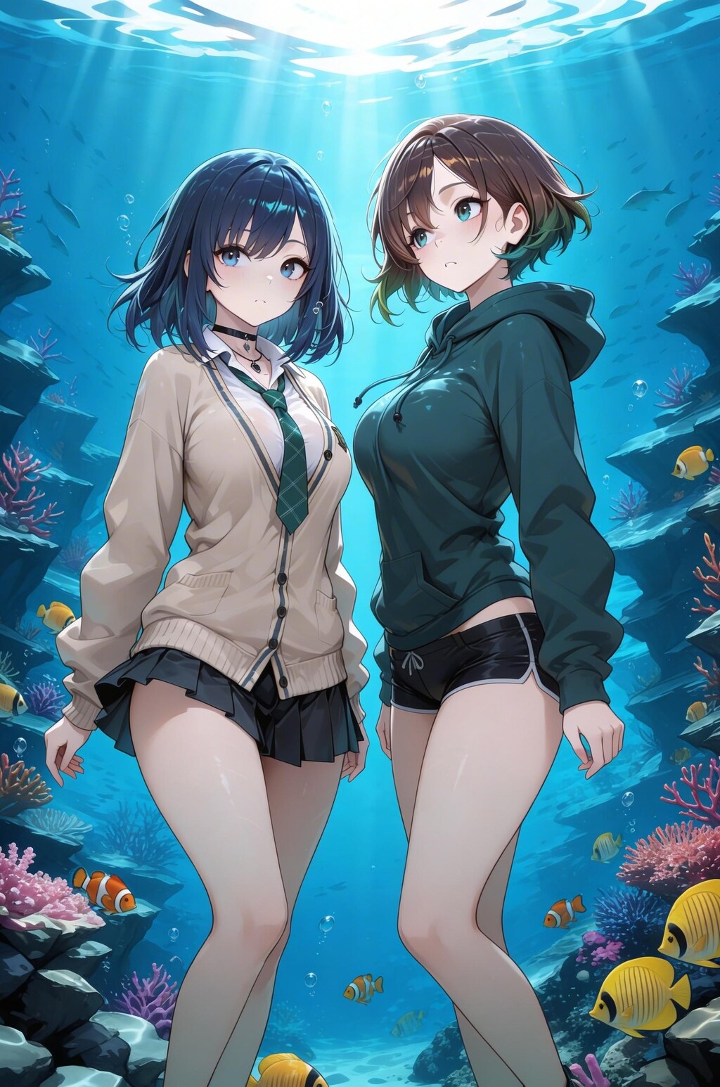 水中詰め合わせ よその子ちゃんＸ(クロス) 眞琴音ちゃん編