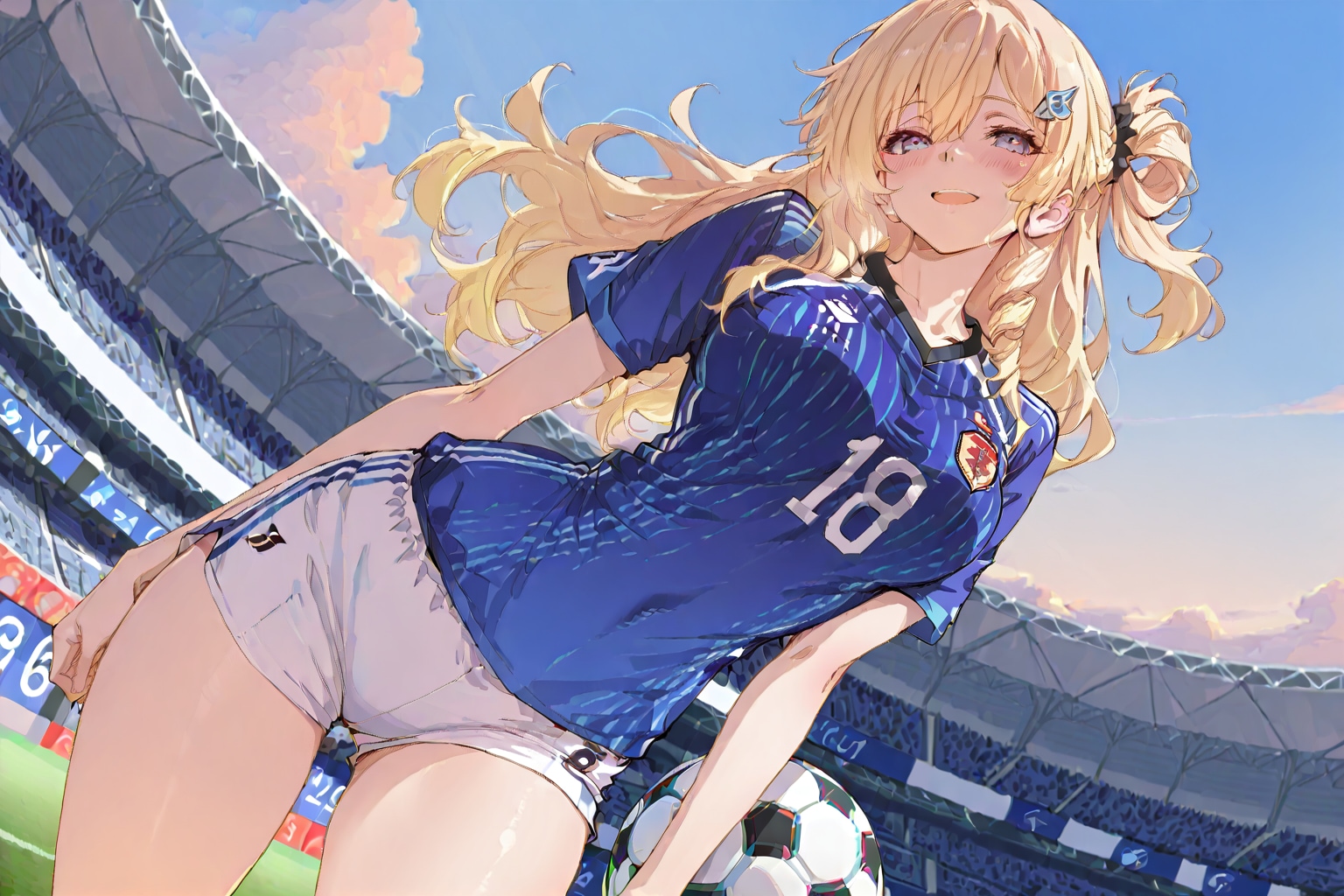 夕暮れとちちぷいちゃん