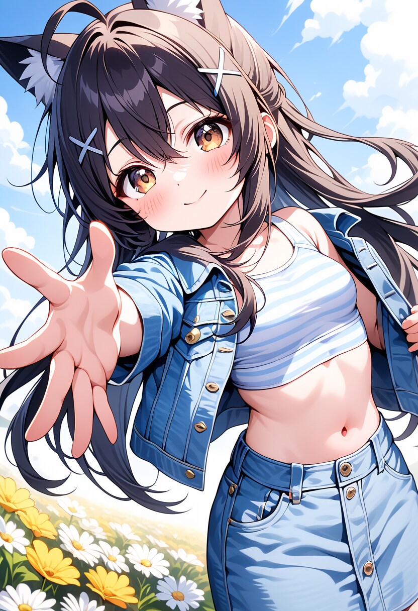 ネコミミジーンズ