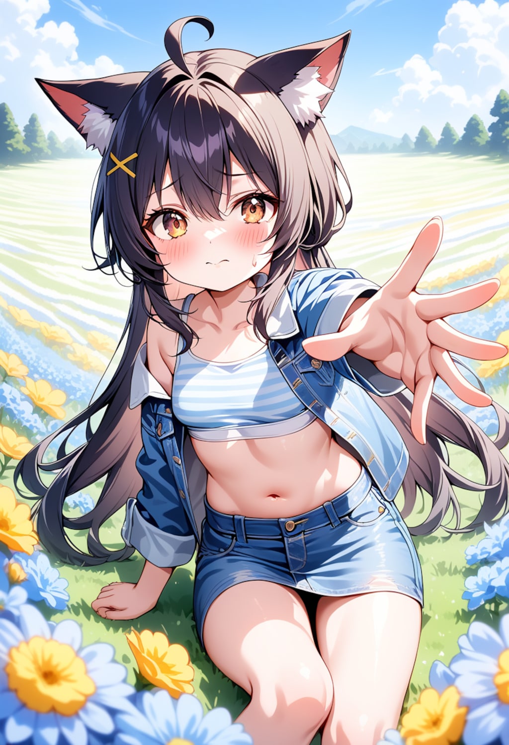 ネコミミジーンズ