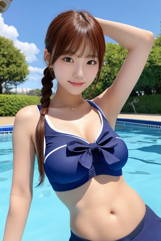 セーラー水着