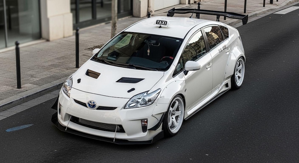 プリウスセダンタクシーのドリ車