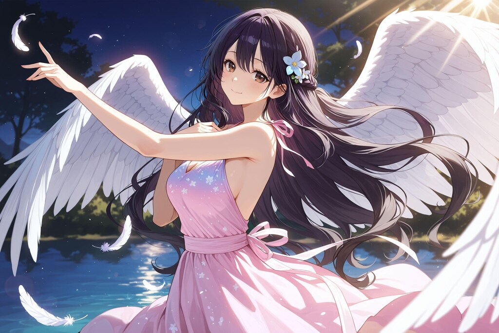 天使さん頑張ります