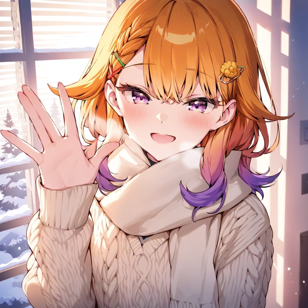 冬のおはよー