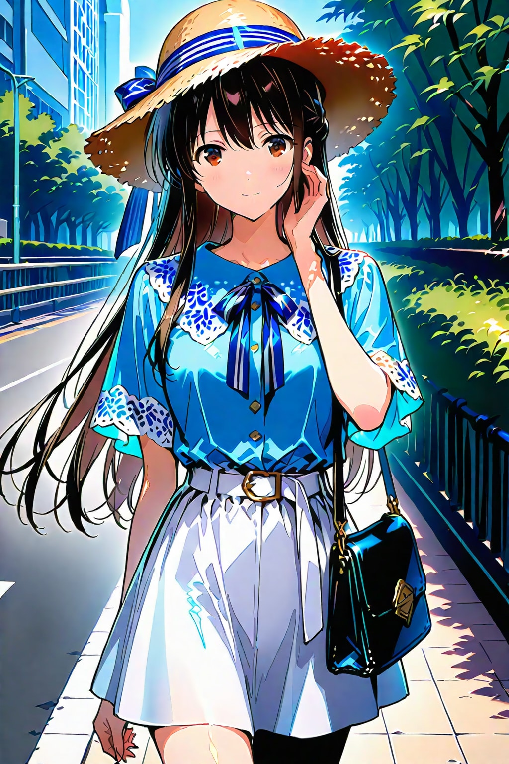 ユリママ　夏のお出かけファッション