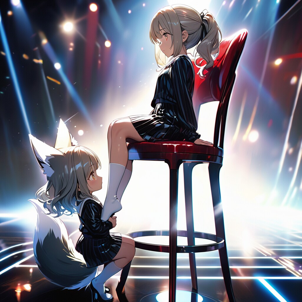 炉利大神と狛狐 | の人気AIイラスト・グラビア