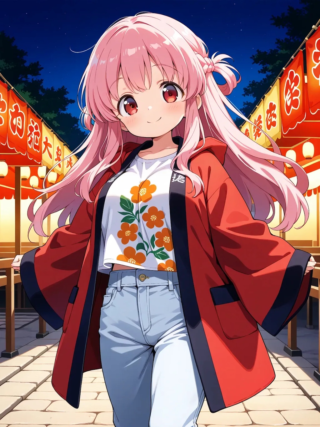 白デニムなりなちゃん
