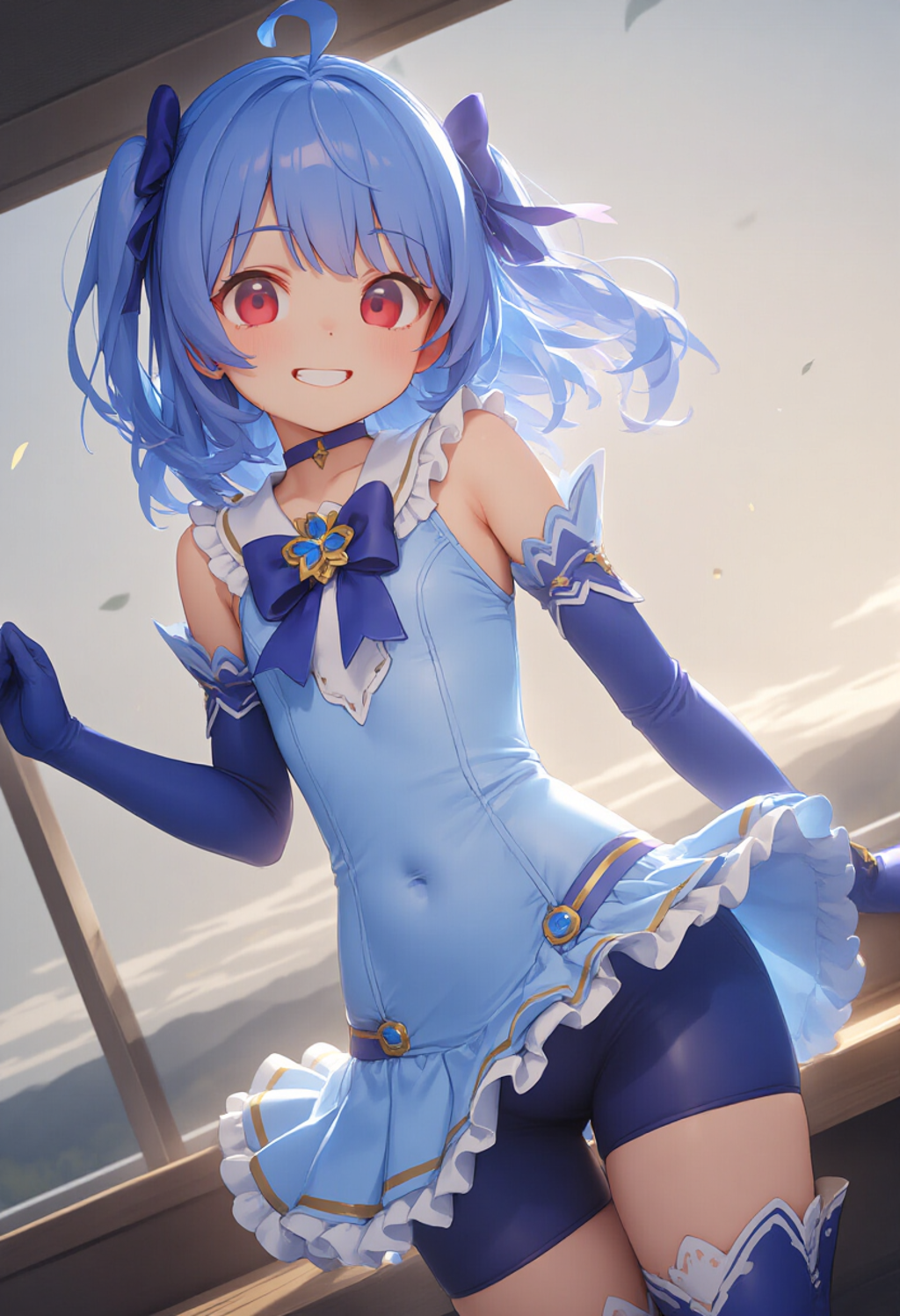 青スパッツちゃん