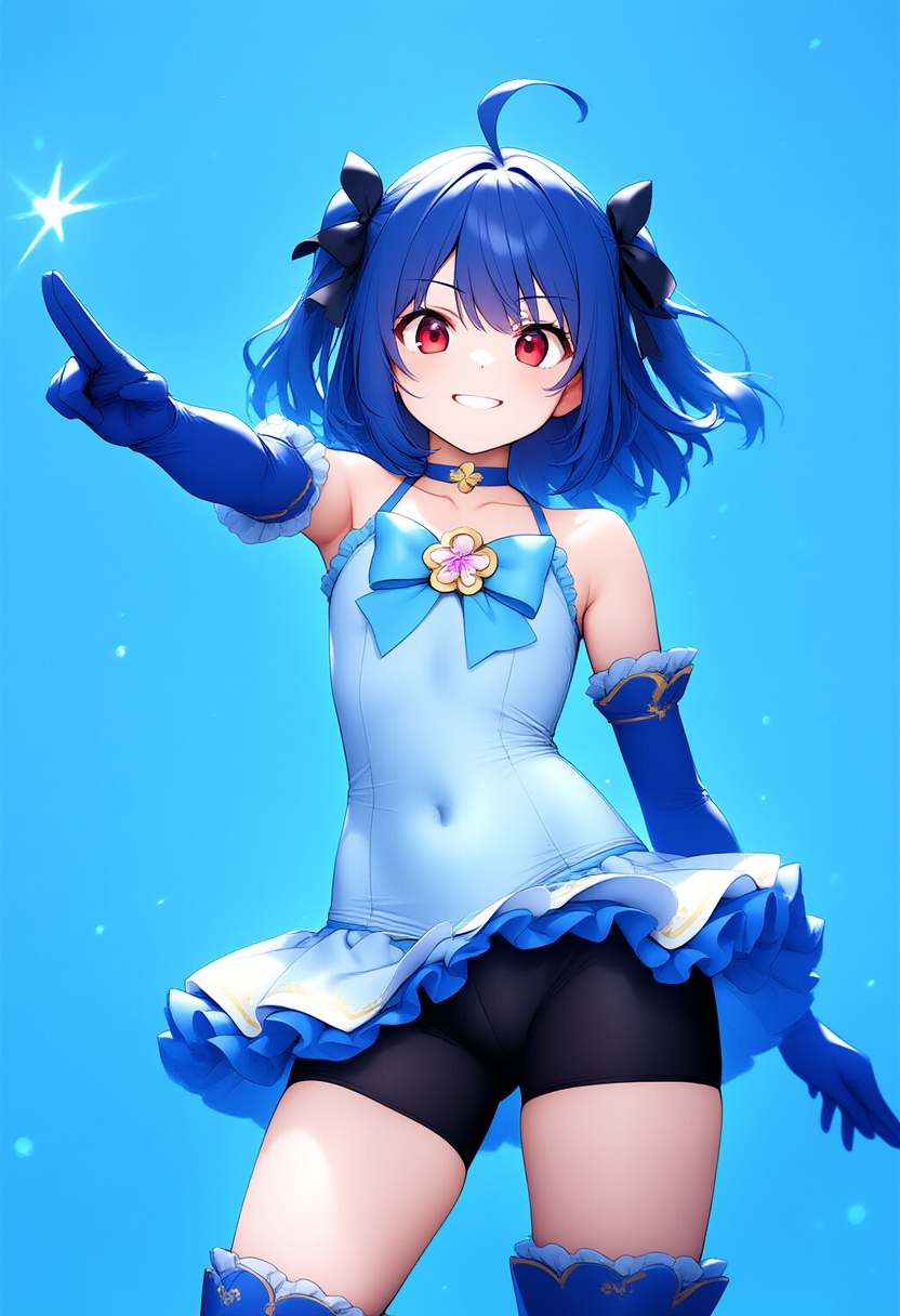 青スパッツちゃん