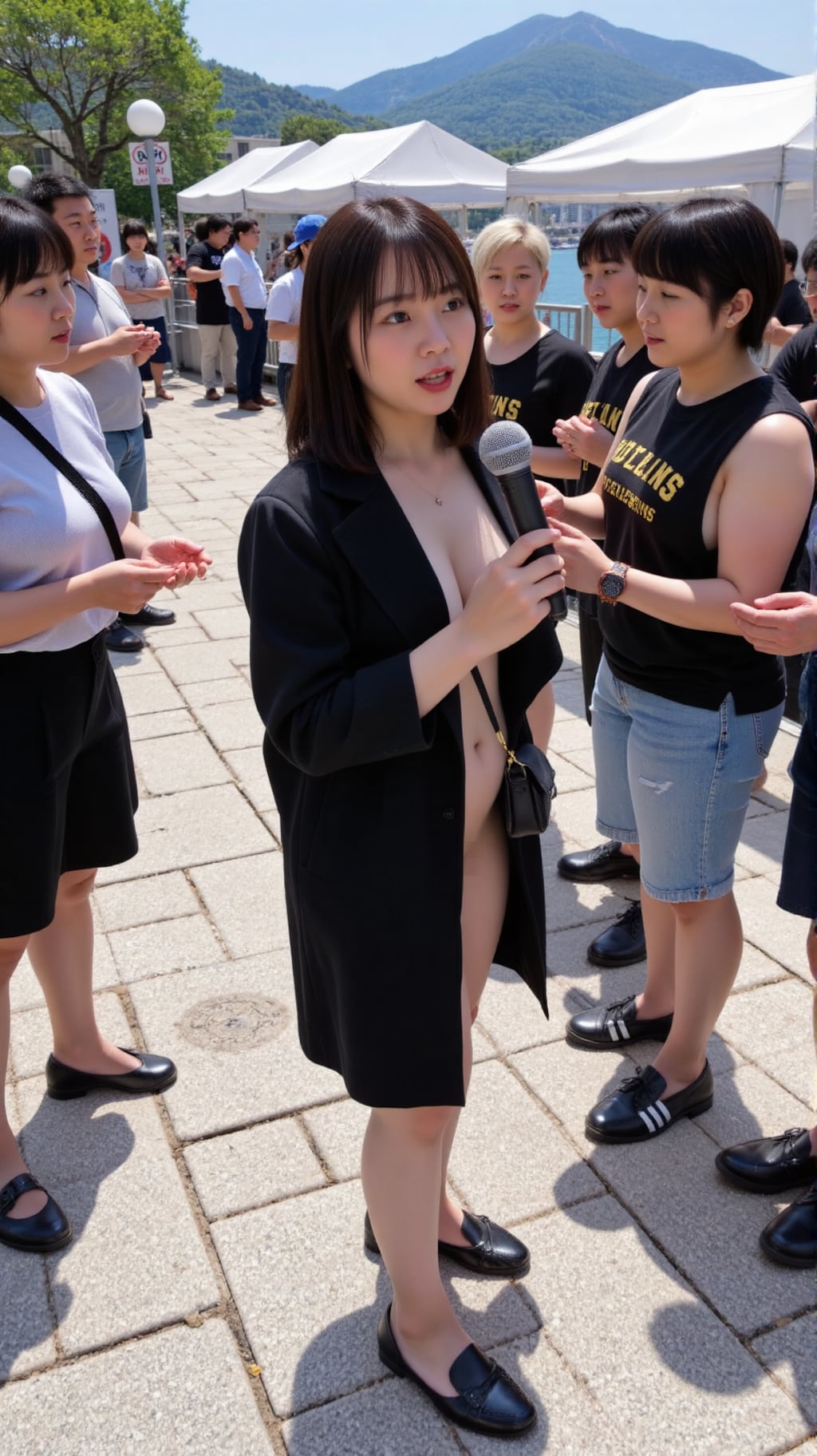 Ep60.急な取材で先輩に代わって現場へ。服の準備できて無いけど、とりあえず急いでこの格好のまま⋯♥