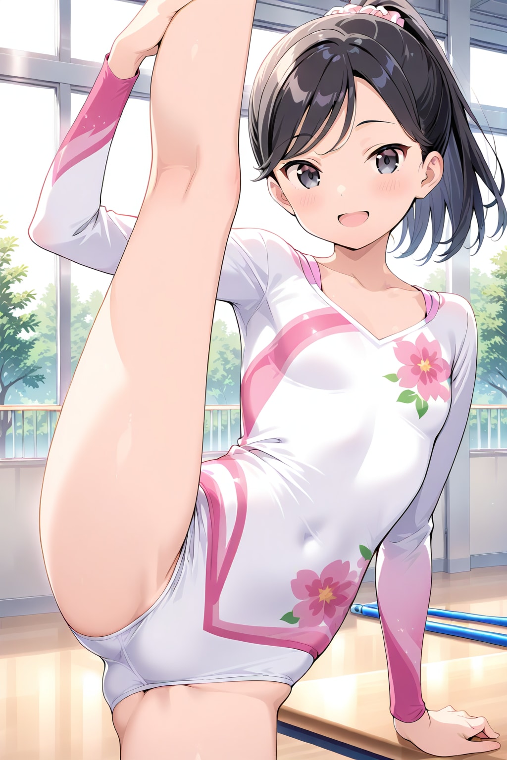 新体操部の沙希ちゃん✨３８
