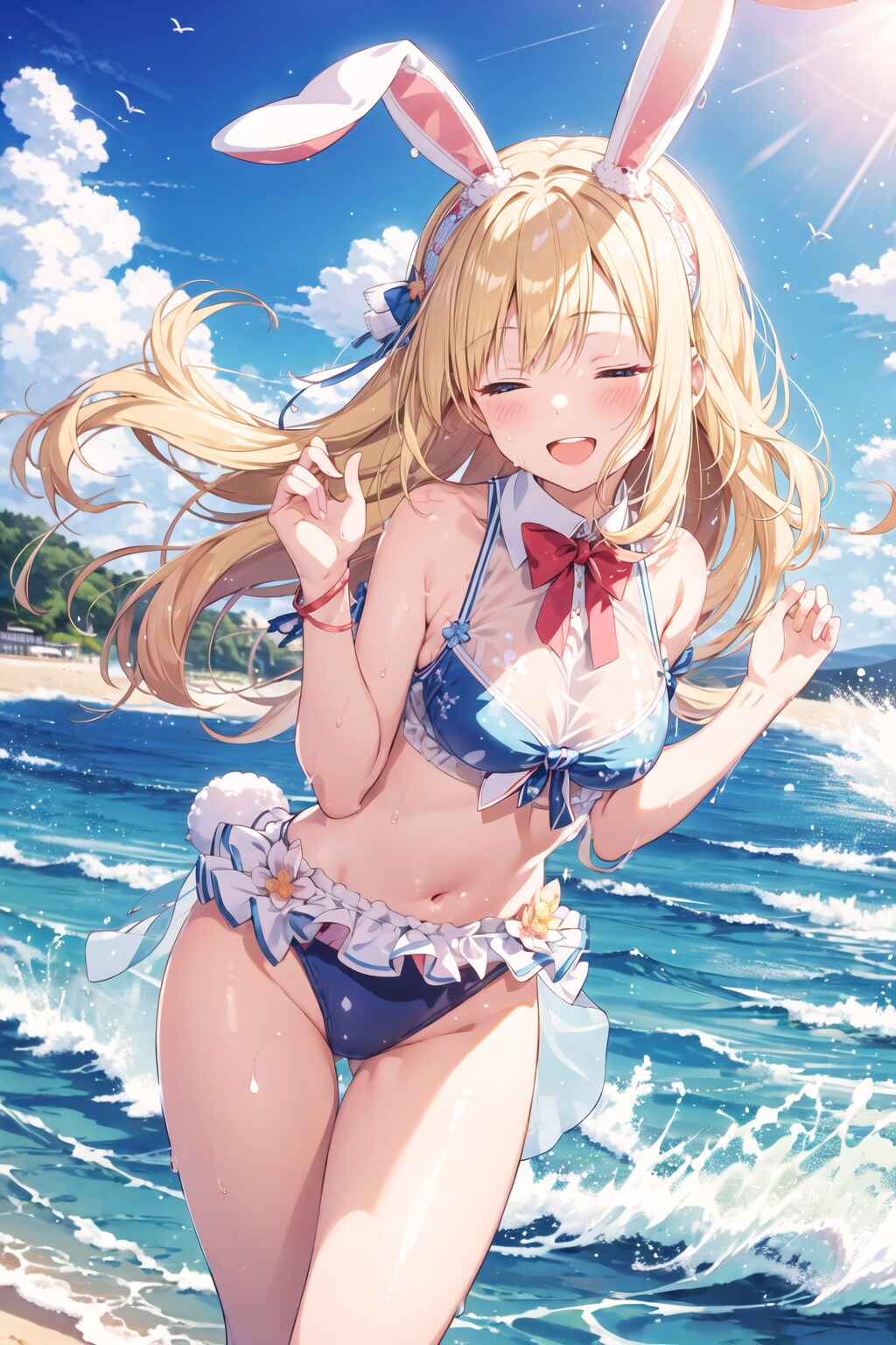 うさ水着 02