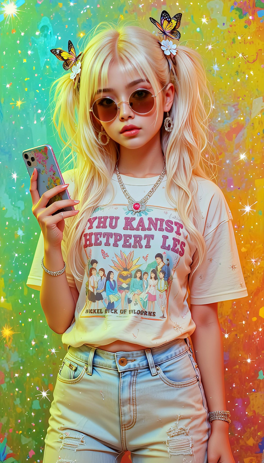 スマホとギャル