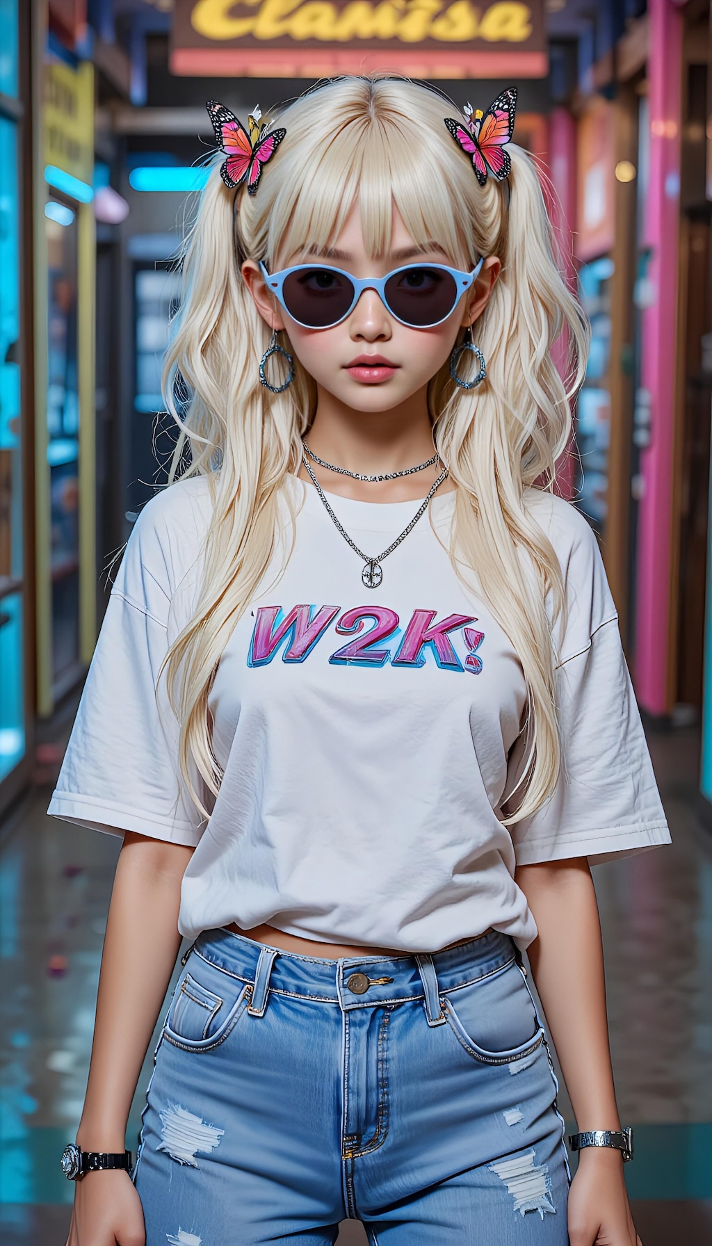 スマホとギャル