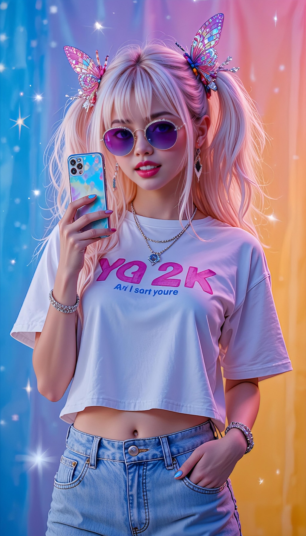 スマホとギャル