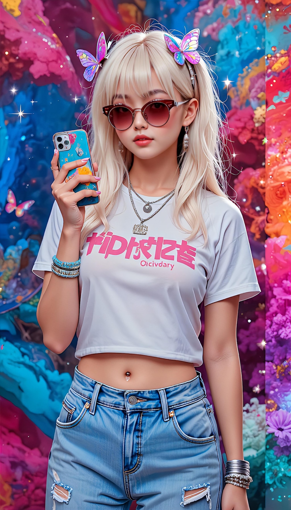 スマホとギャル