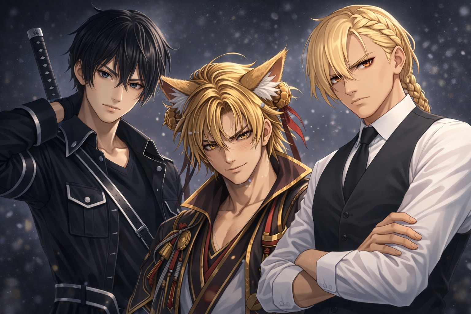 俺たちに溺れろよ？ | の人気AIイラスト・グラビア