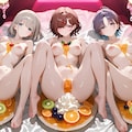 アイドル女体盛り2 3枚目