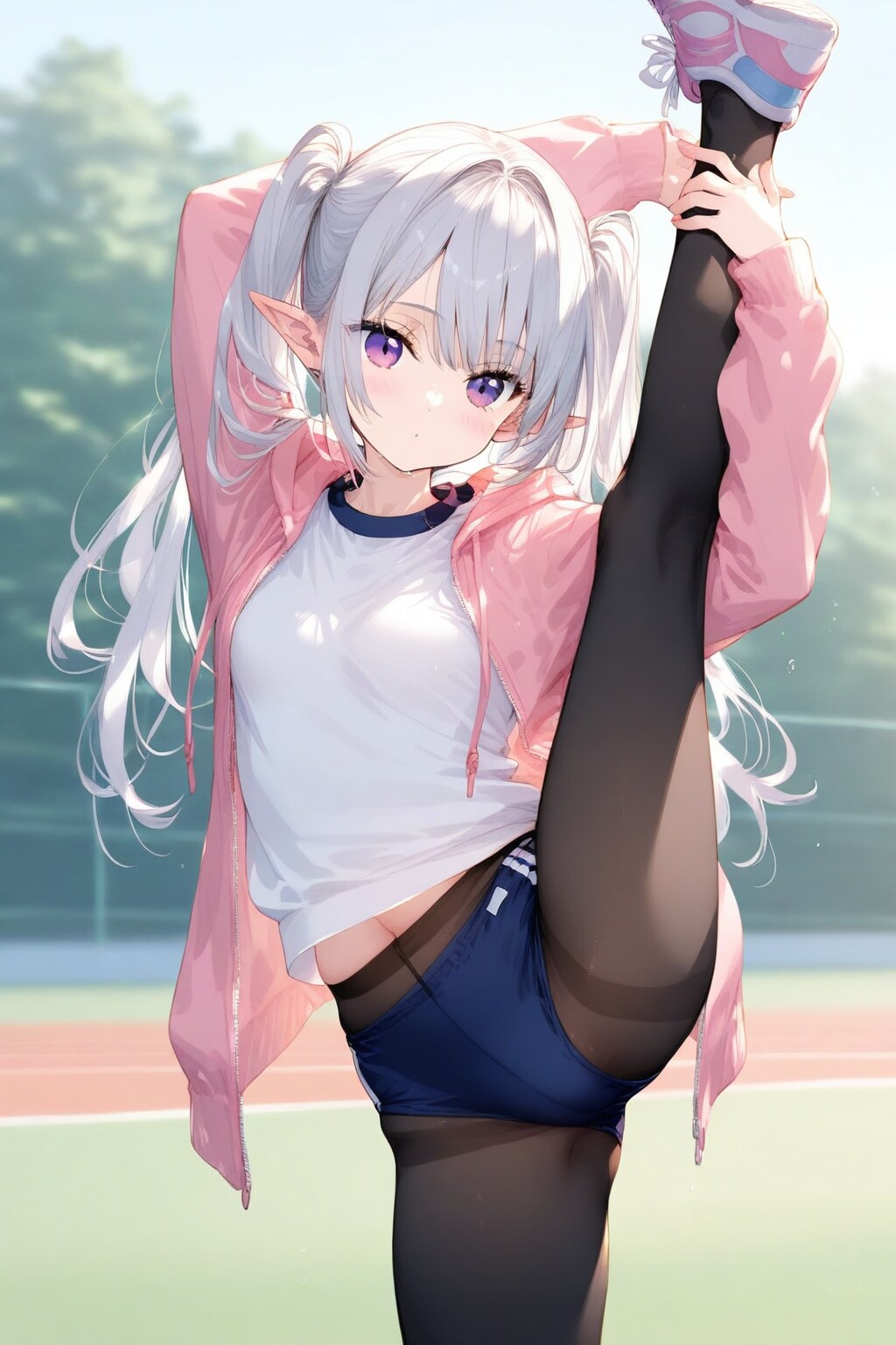 運動前に