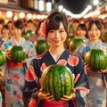 スイカ祭り🍉 10枚目