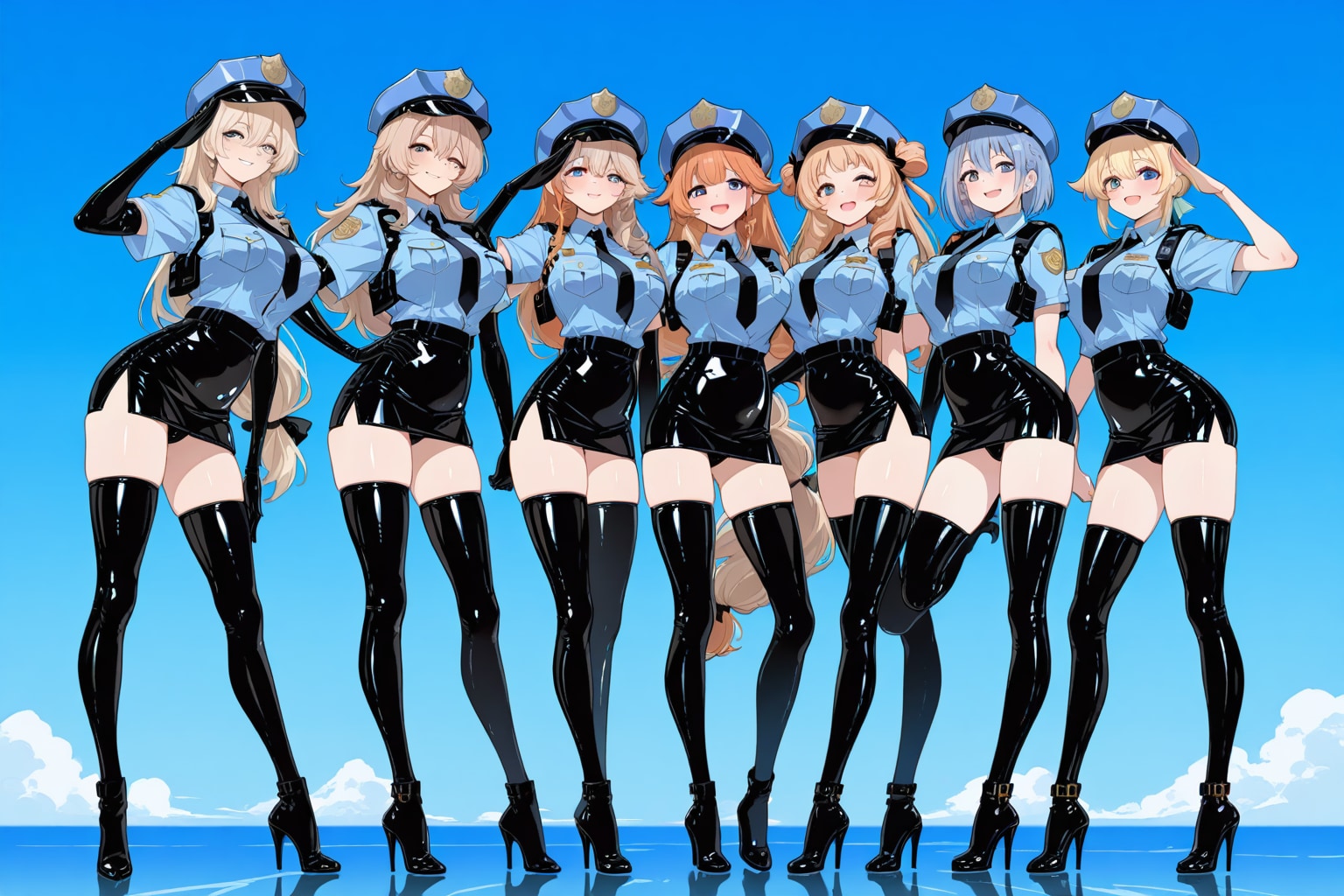 ポン出しで７人