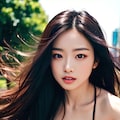 疾走美女 2枚目