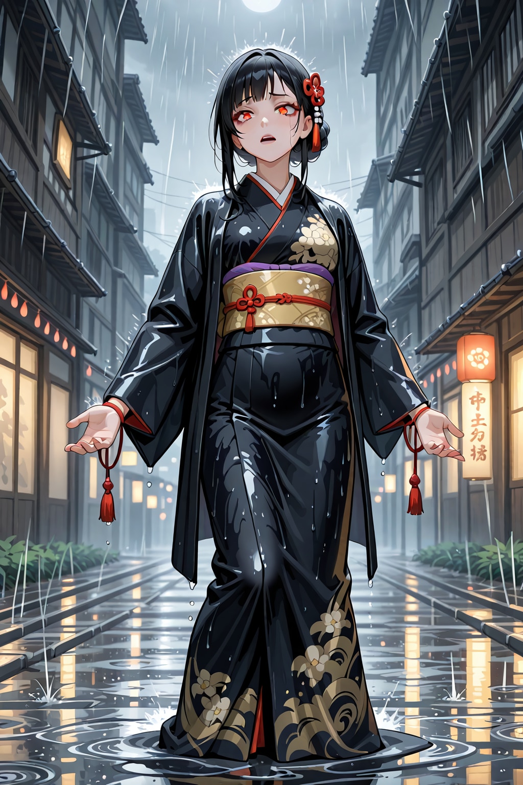 止まない雨
