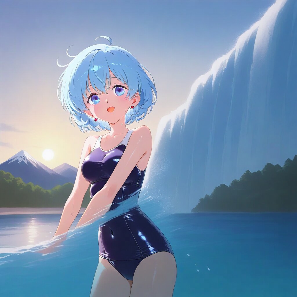 極寒の北欧で寒中水泳