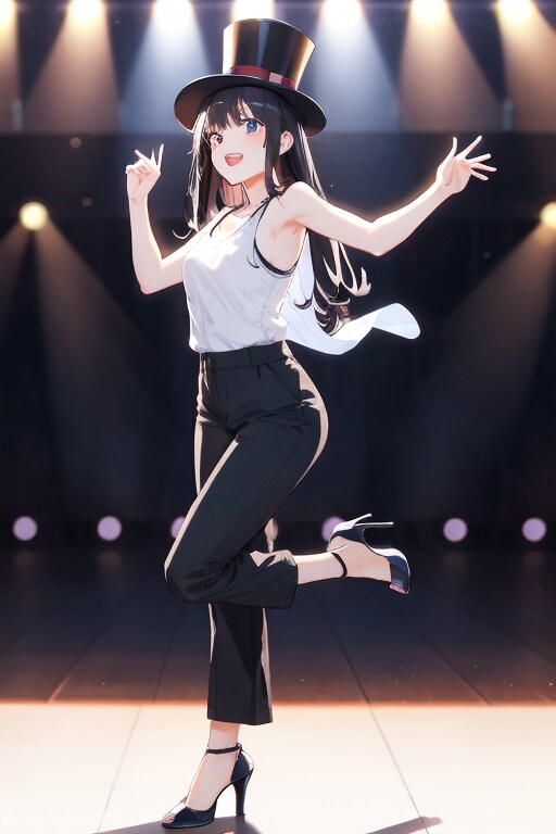 かっこかわいいダンサー白鳥英美梨　グランドオペラステージ