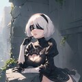 2B（ﾆｰｱｵｰﾄﾏﾀ）その43 3枚目