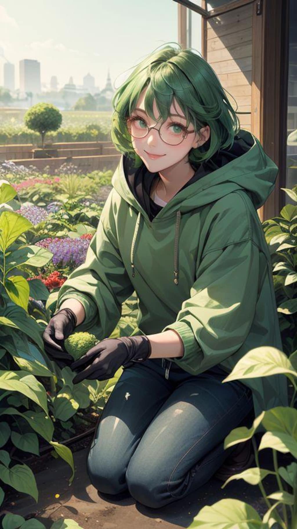 久しぶりの園芸部🎵