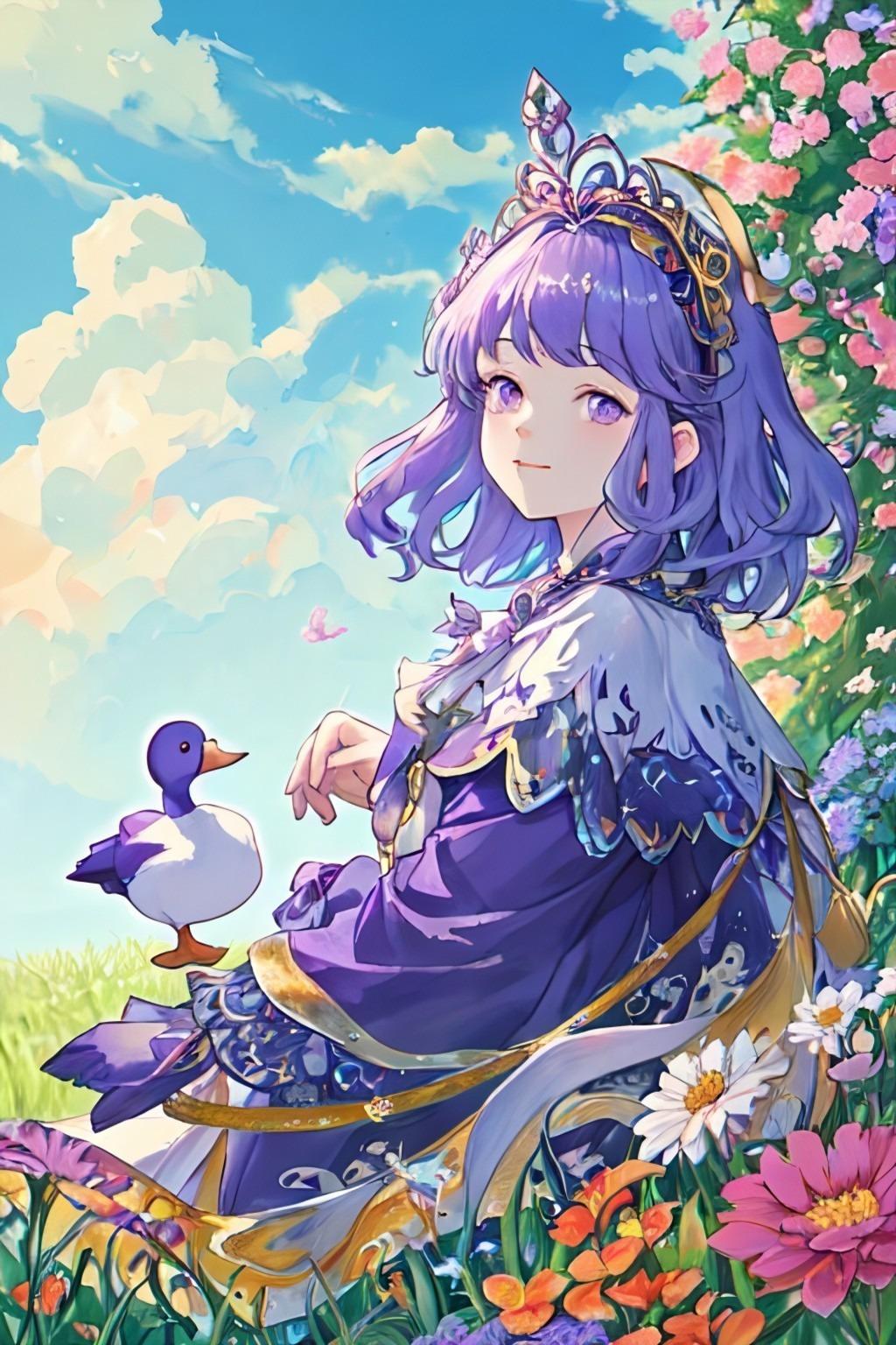 purple | の人気AIイラスト・グラビア