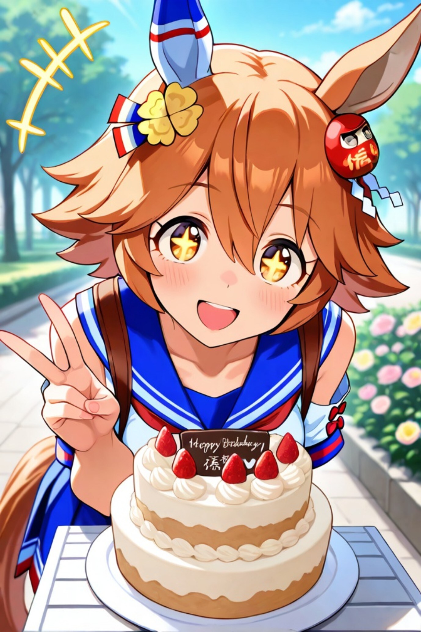 お誕生日のマチカネフクキタル🎂 | の人気AIイラスト・グラビア
